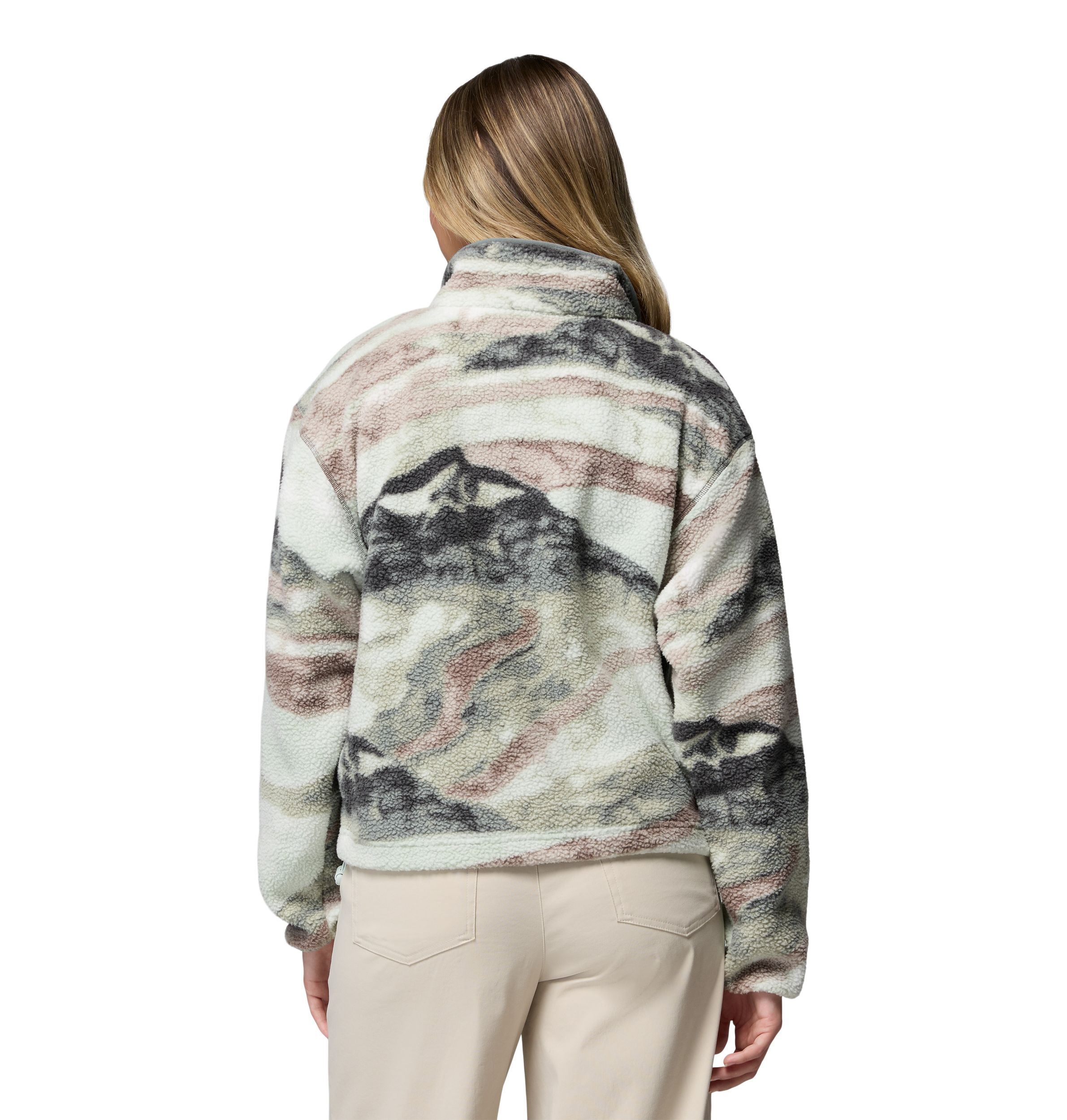 Columbia Women's Helvetia™ Ii Printed Cropped Fleece Top