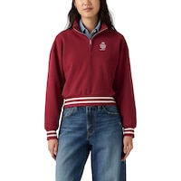 Chandail en molleton graphique de tous les jours avec glissière 1/4 pour femmes, Levi’s