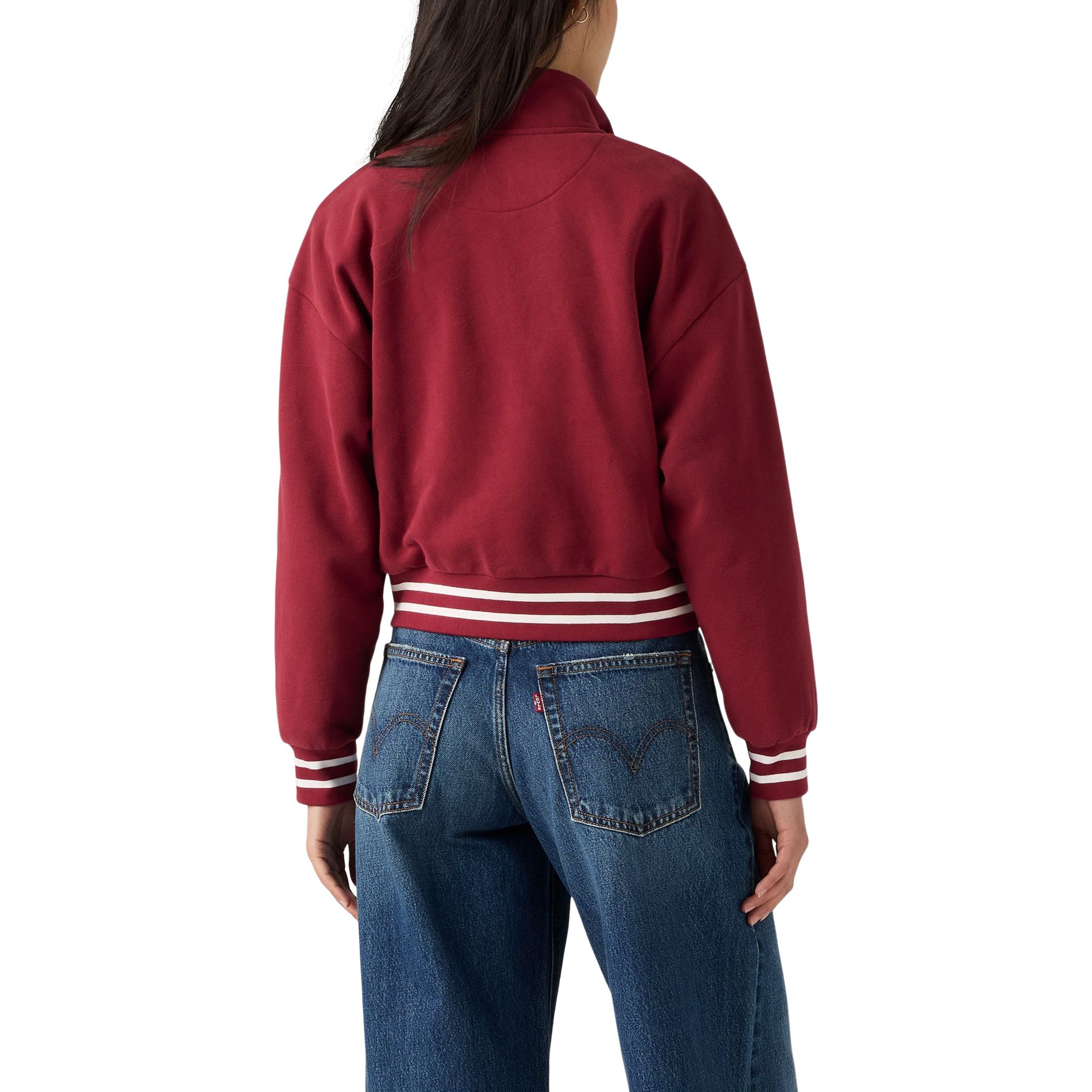 Levi's Women's Graphic Everyday 1/4 Zip Sweatshirt