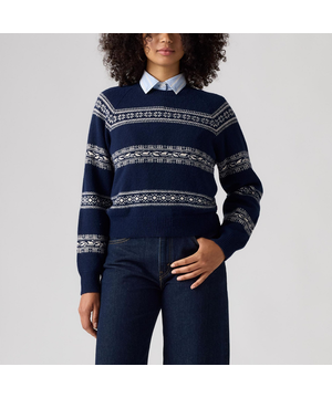 Chandail à col ras du cou et motif Jacquard pour femmes, Jolie, Levi’s