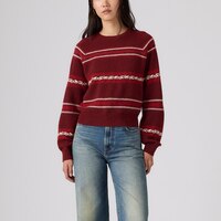 Chandail en molleton chaud à motif Jacquard pour femmes, Jolie, Levi’s