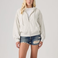 Chandail en molleton à capuche de tous les jours avec glissière pleine longueur pour femmes, Levi’s