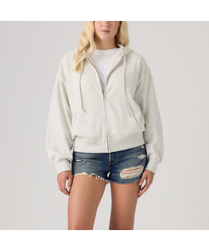 Chandail en molleton à capuche de tous les jours avec glissière pleine longueur pour femmes, Levi’s
