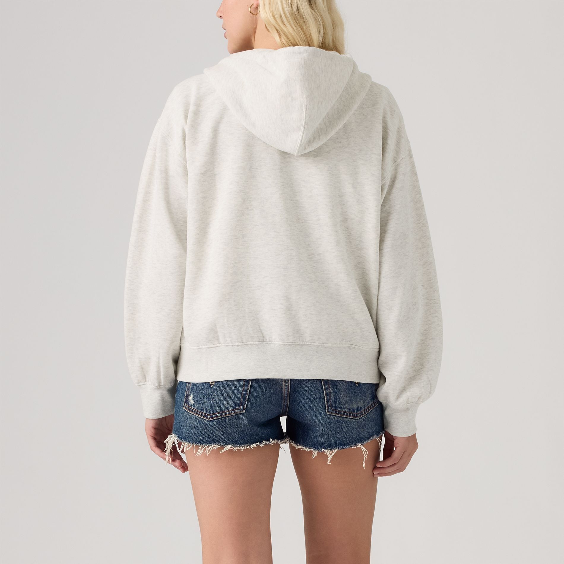 Chandail en molleton à capuche de tous les jours avec glissière pleine longueur pour femmes, Levi’s
