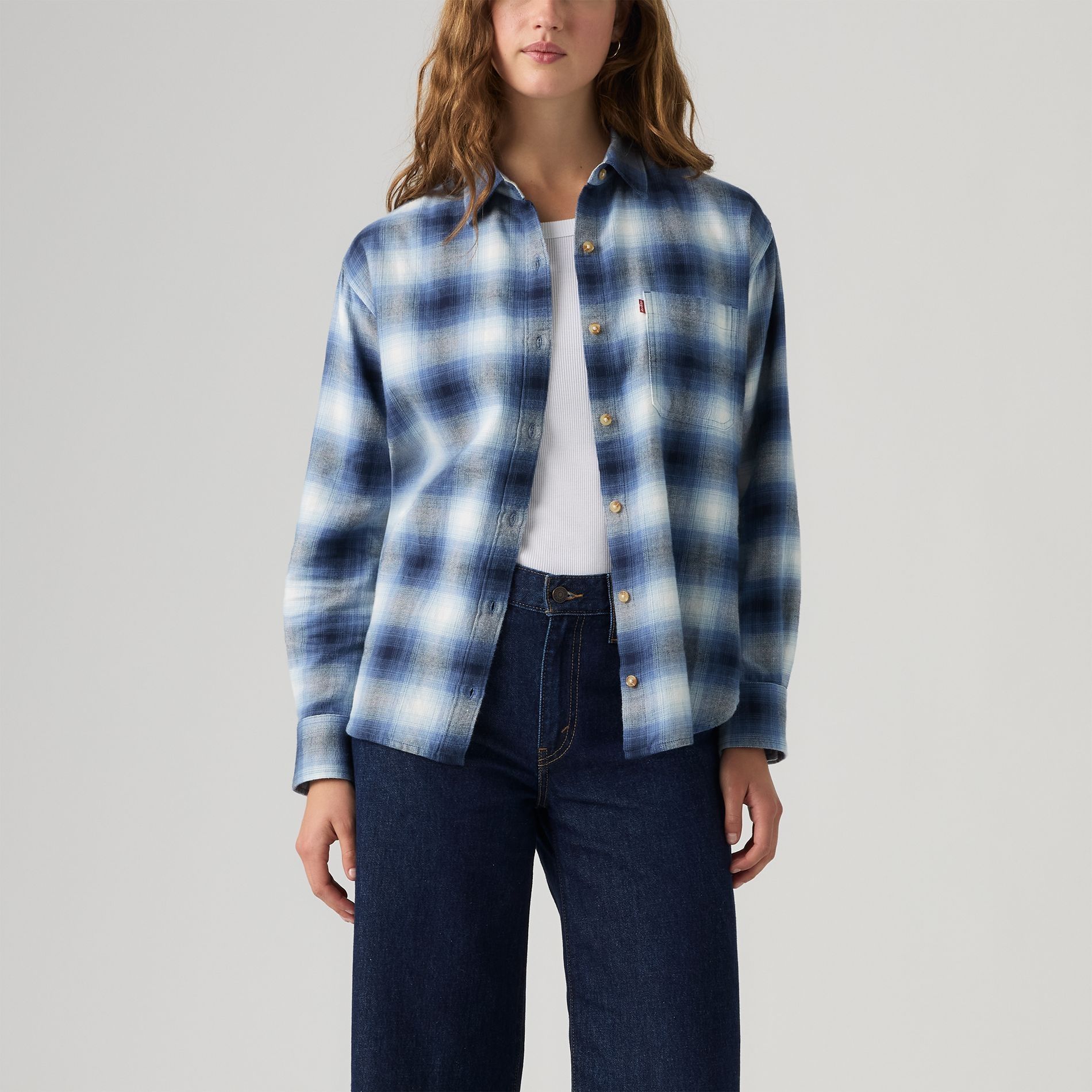 Chemise à carreaux en flanelle pour femmes, Nash, Levi’s