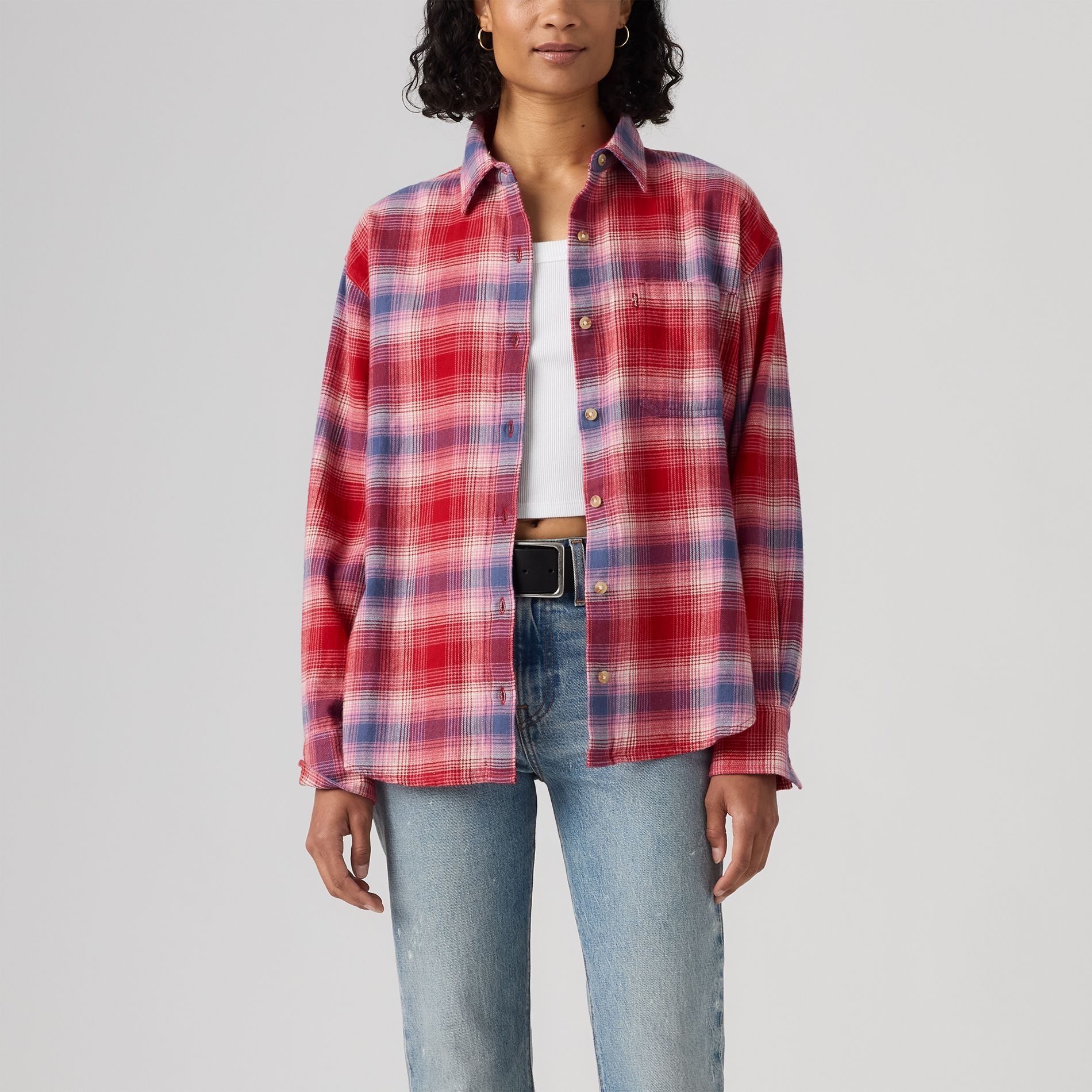 Chemise à carreaux en flanelle pour femmes, Nash, Levi’s