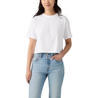 Levi's Women's Cropped Anyday Short Sleeve T-Shirt