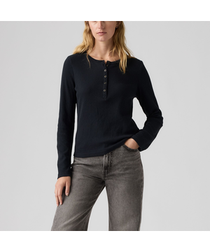 Haut Henley en tricot gaufré pour femmes, Rooney, Levi’s