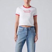 Levi's Women's Graphic Hayes Cropped T-Shirt