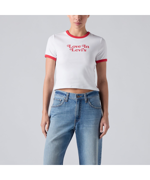 Levi's Women's Graphic Hayes Cropped T-Shirt