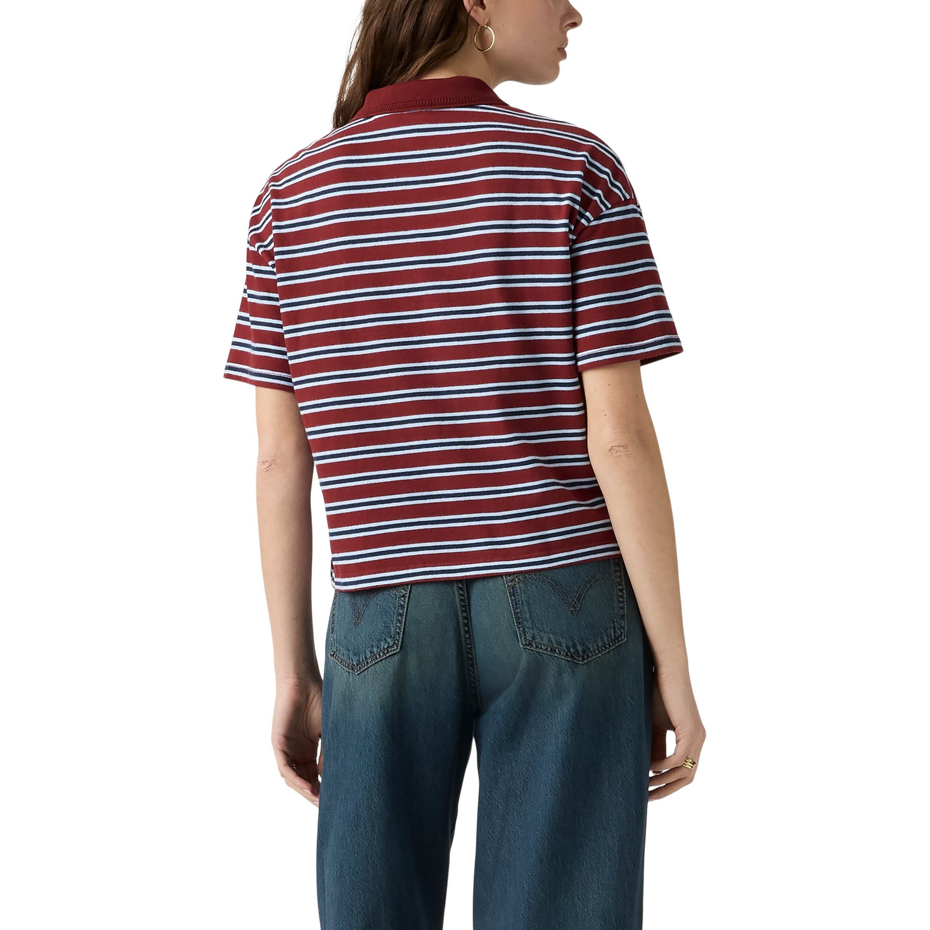 Levi's Women's Didion Short Sleeve Rugby Polo Shirt