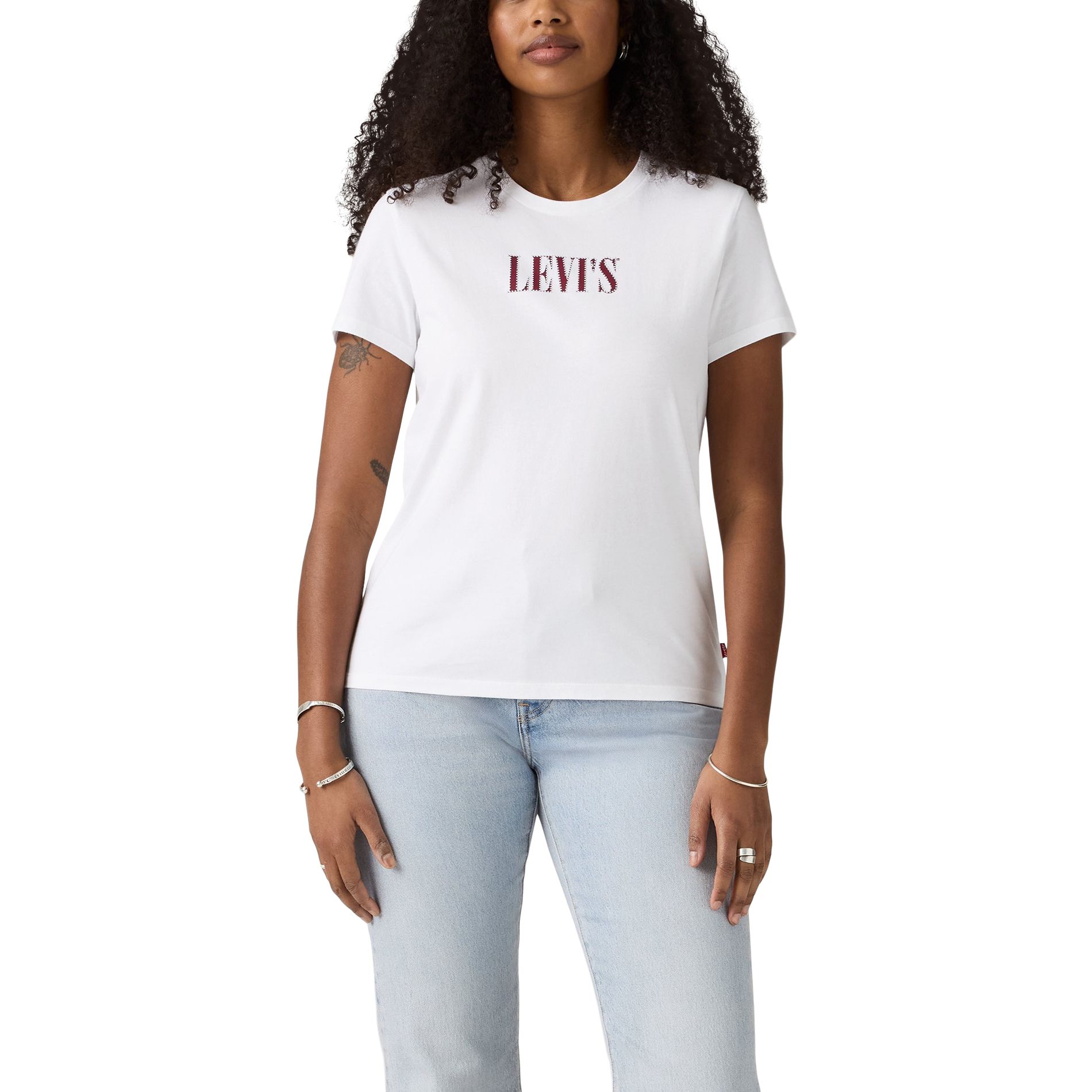 Levi's Women's Perfect Serif Stud T-Shirt