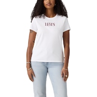 T-shirt parfait pour femmes, Serif Stud, Levi’s Front_Flat