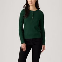 Haut Henley en tricot gaufré pour femmes, Rooney, Levi’s