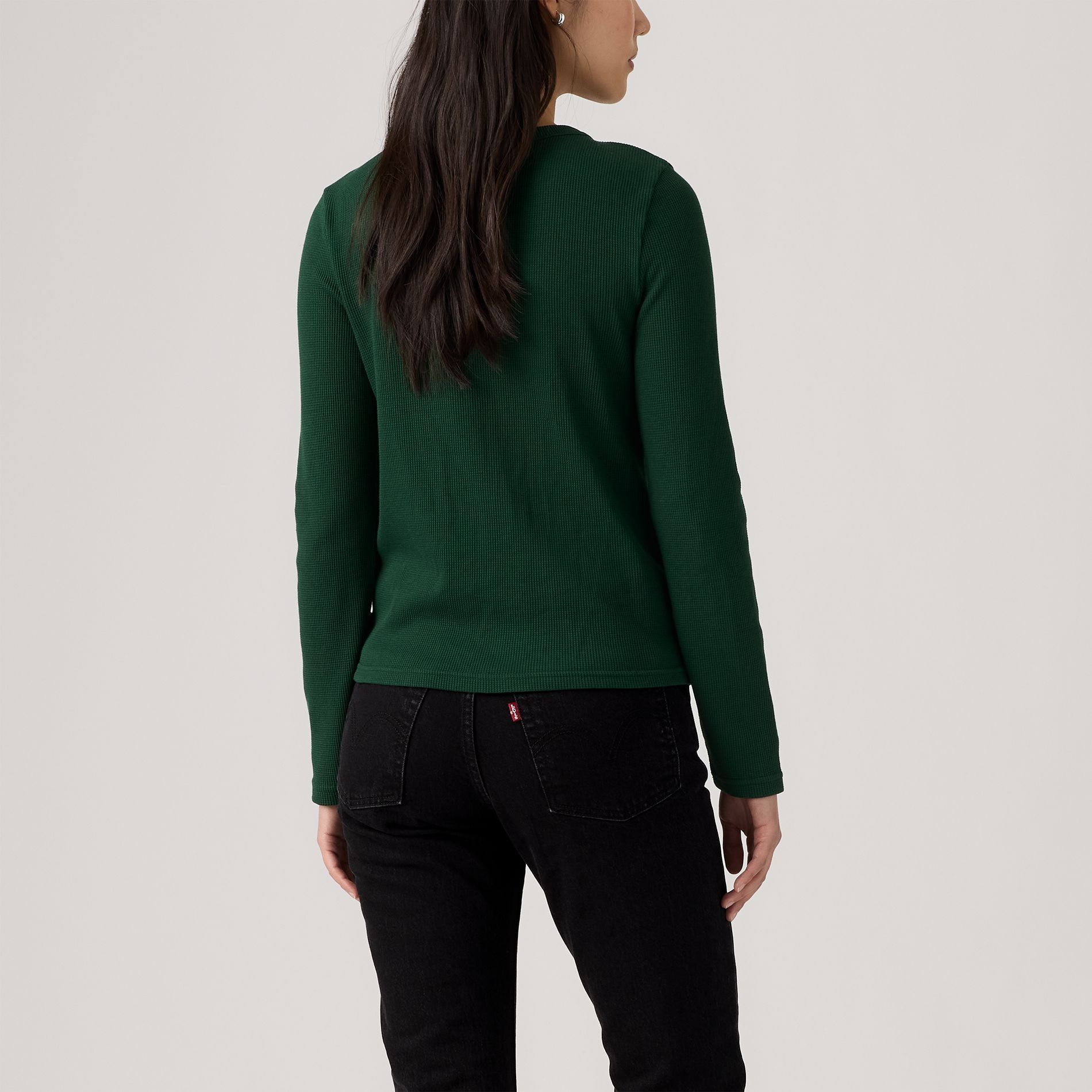 Haut Henley en tricot gaufré pour femmes, Rooney, Levi’s