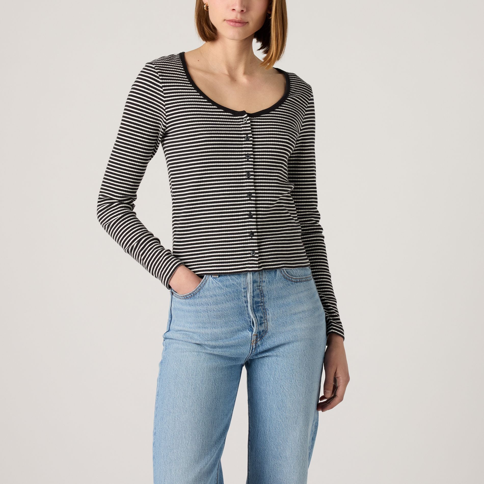 Haut boutonné à manches longues pour femmes, Austen, Levi’s