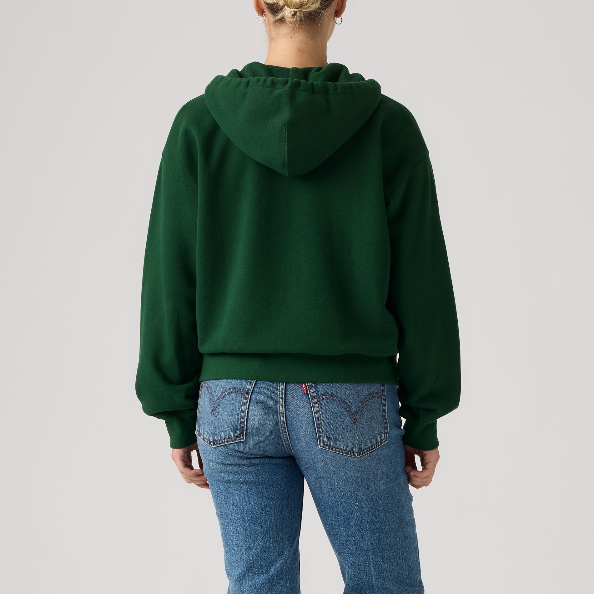 Chandail en molleton à capuche de tous les jours avec glissière pleine longueur pour femmes, Levi’s