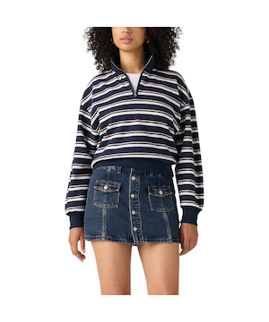 Levi's Women's Everyday 1/4 Zip Sweatshirt