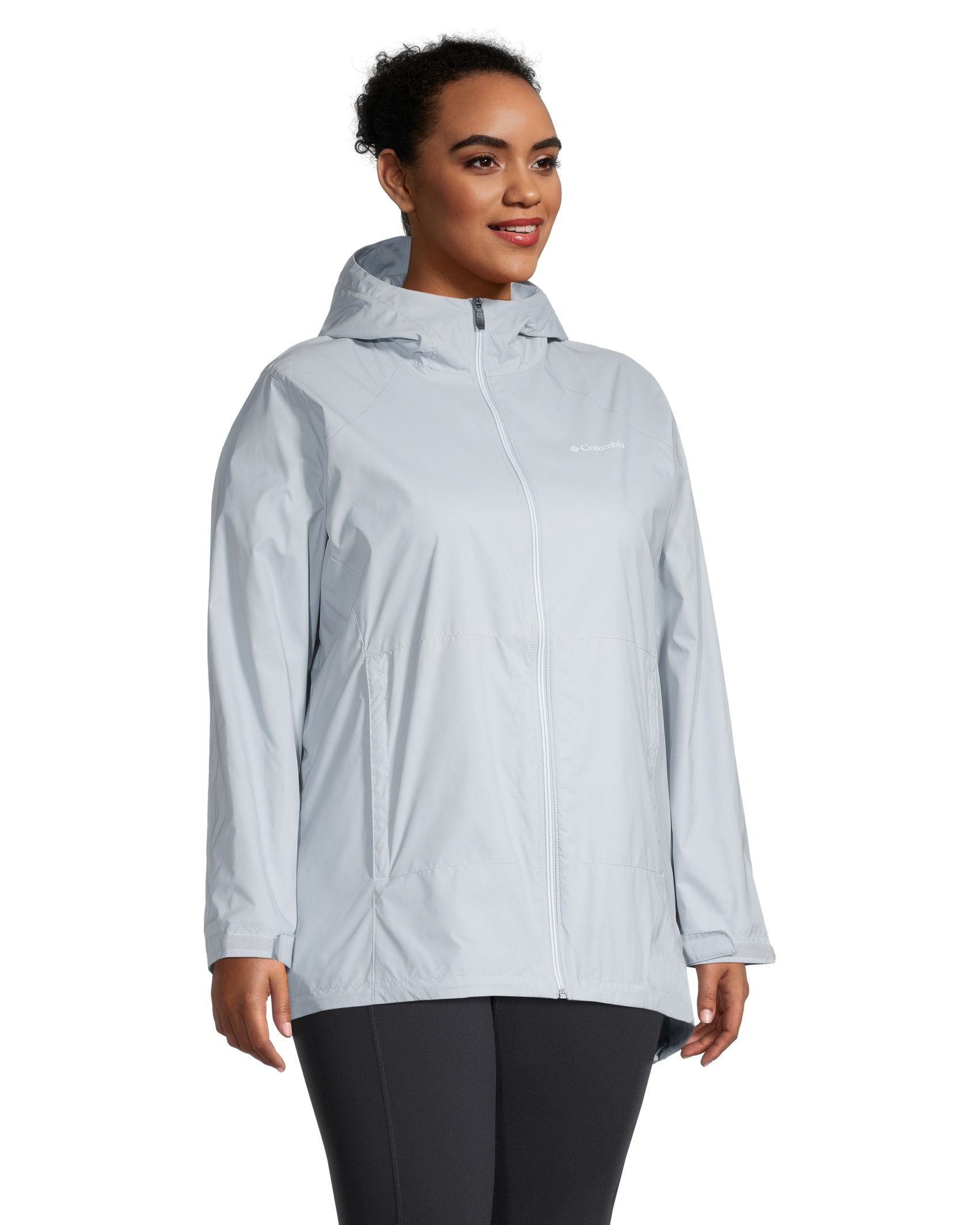 Columbia switchback lined shop long rain jacket