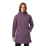 Helly Hansen Women's Aden HELLY TECH® Waterproof-Breathable Long Insulated Rain Jacket Front_Flat