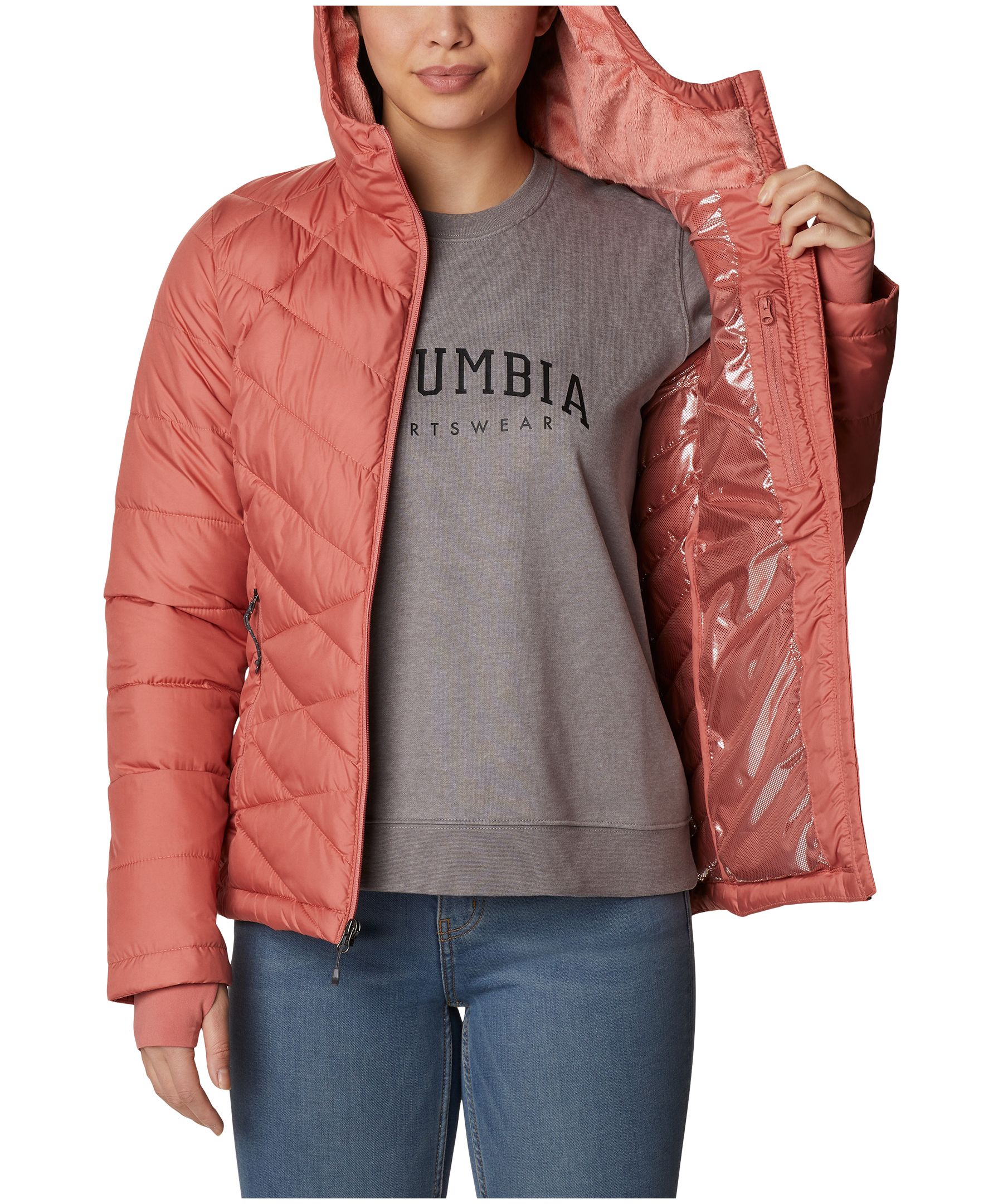 Columbia heavenly store omni heat jacket