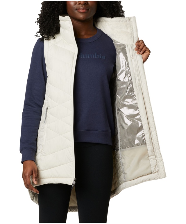 Columbia Women's Heavenly Vest, Insulated, SemiFitted, Winter, Long