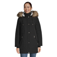 Nine West Parka doublée en sherpa pour femmes, West Front_Flat