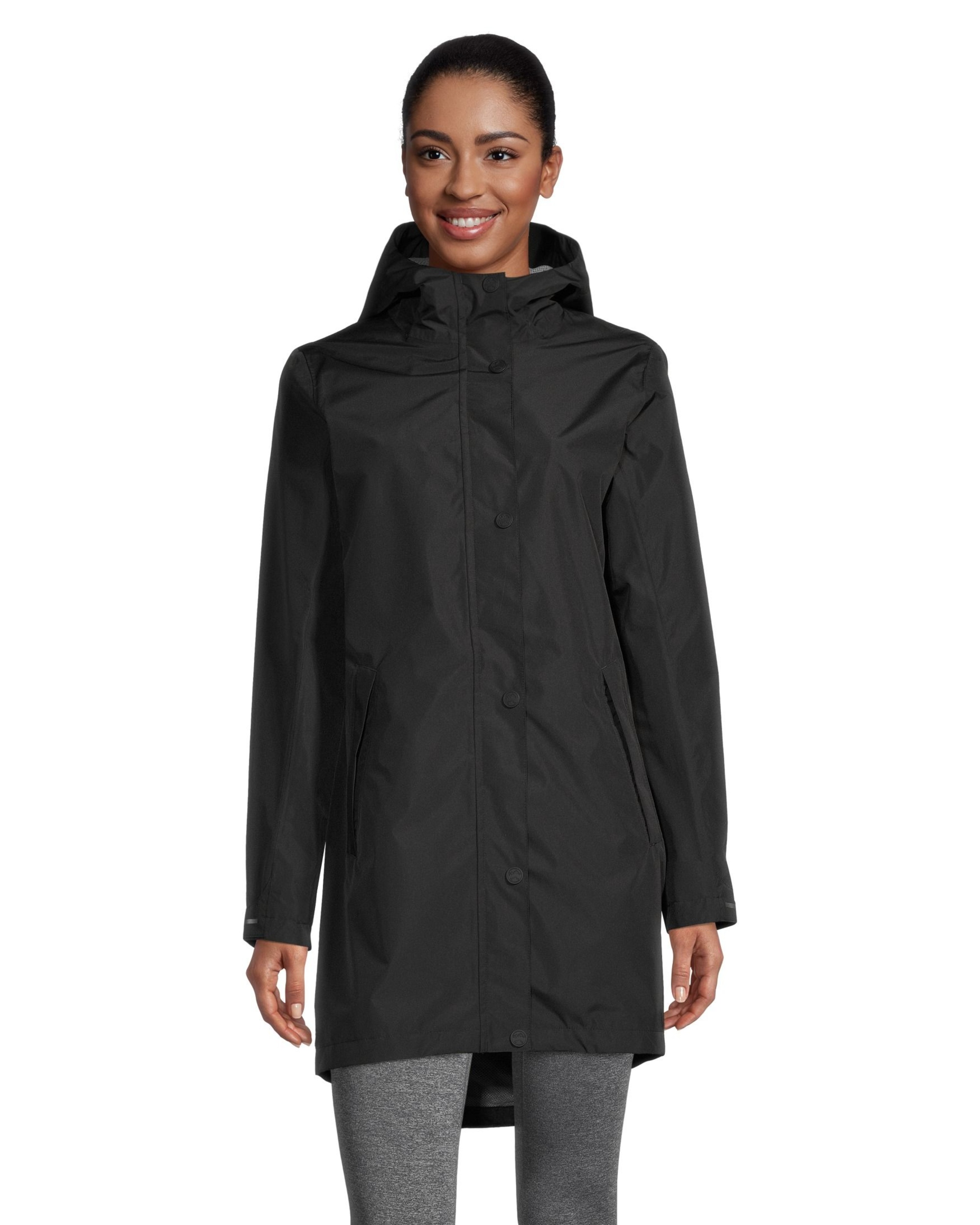 WindRiver Women's Downpour Waterproof Hyper-Dri 3 2L Long Rain Jacket ...