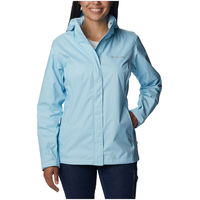 Manteau de pluie à capuchon imper-respirant compressible avec Omni-TECH™ Arcadia II Columbia pour femmes Front_Flat