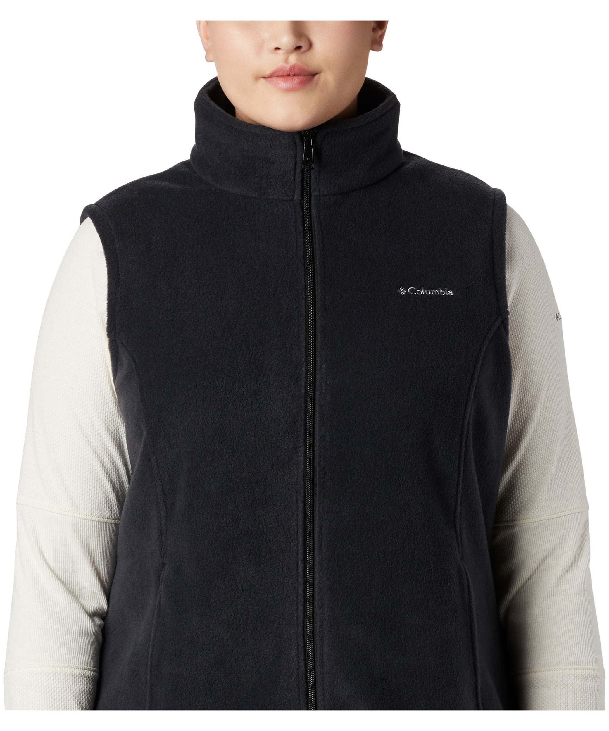 Columbia Women's Benton Springs Fleece Vest Marks