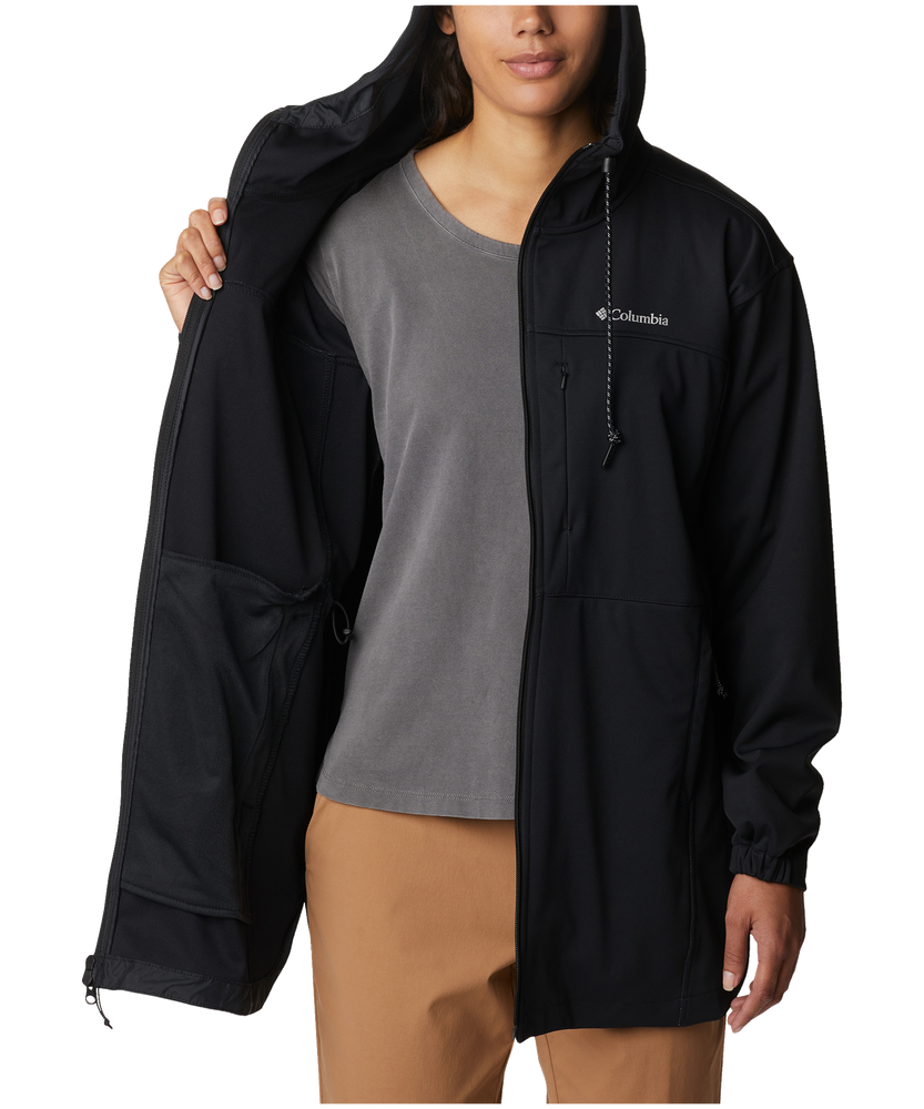 Columbia Women s Flora Park Long Softshell Jacket Marks