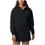 Columbia Women's Flora Park Long Softshell Jacket Front_Flat