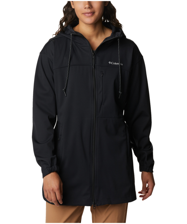 Columbia Women's Flora Park Long Softshell Jacket Marks
