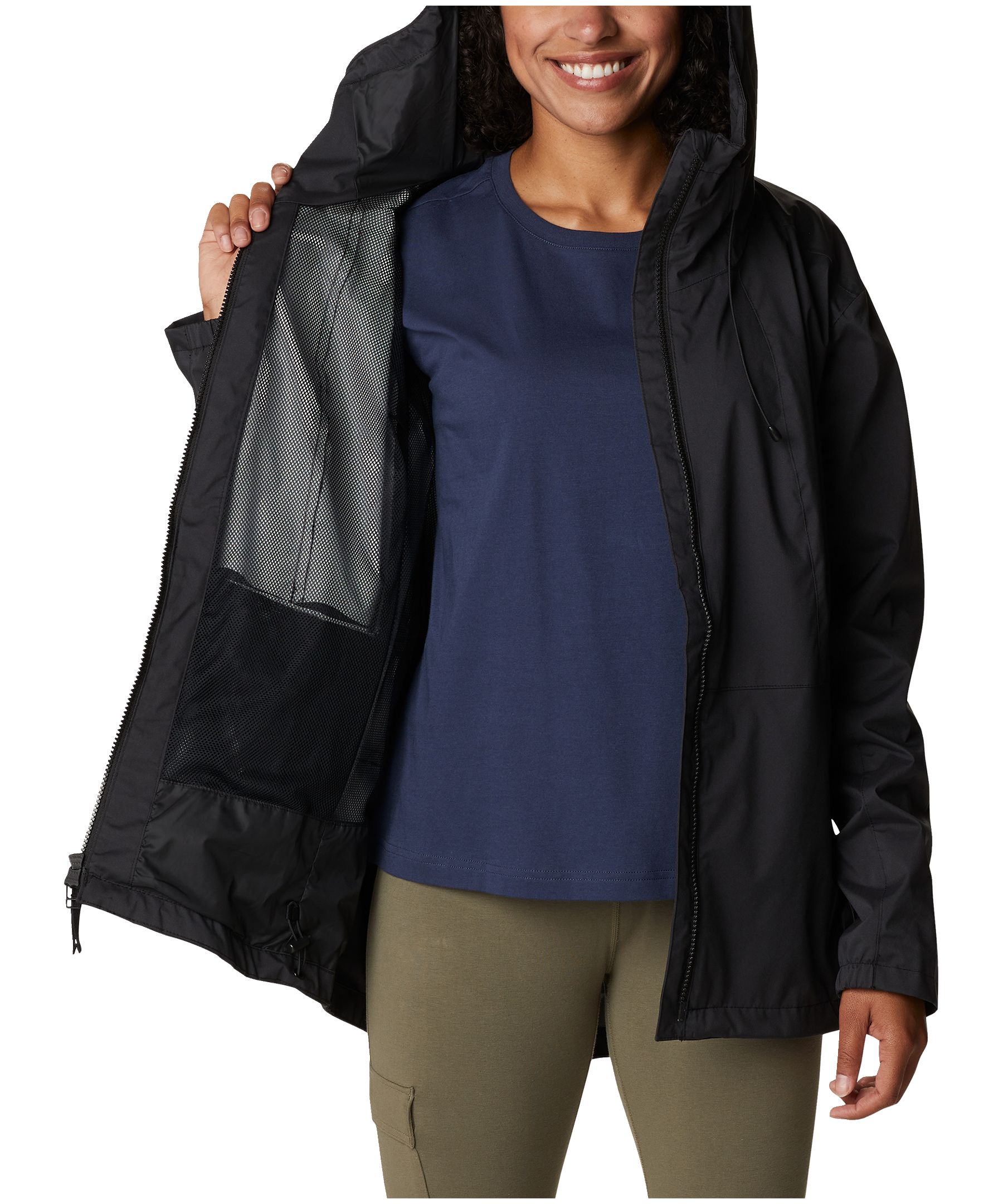 Pantalon de pluie homme Pouring Adventure Iii Pant Noir