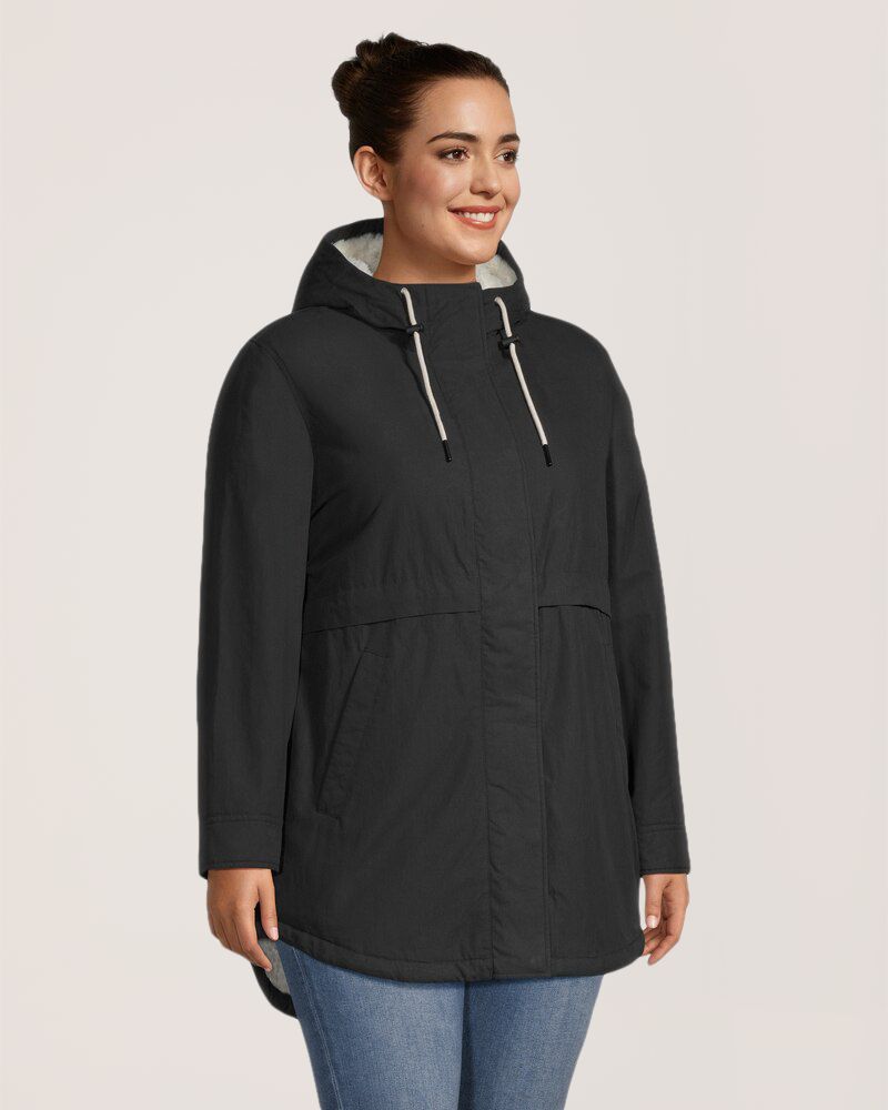 Denver Hayes Women's Sherpa Lined Casual Jacket