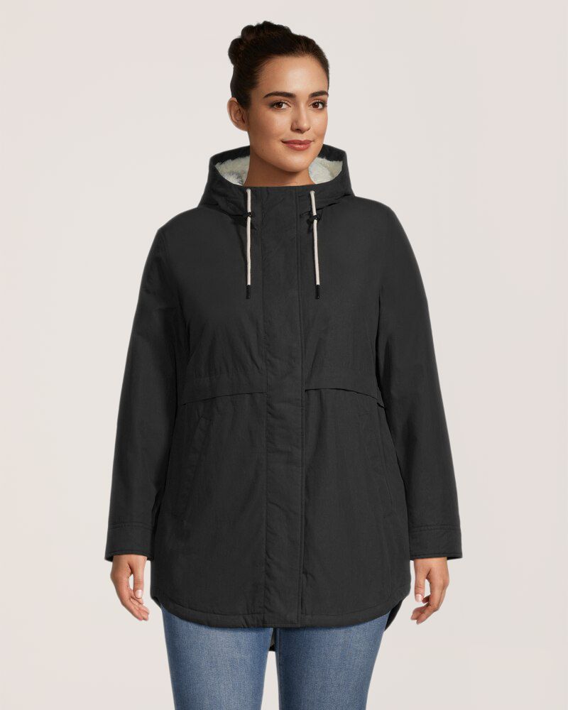 Denver Hayes Women's Sherpa Lined Casual Jacket