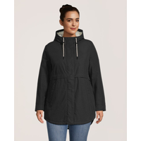 Veste décontractée avec doublure en sherpa pour femmes, Denver Hayes Front_Flat