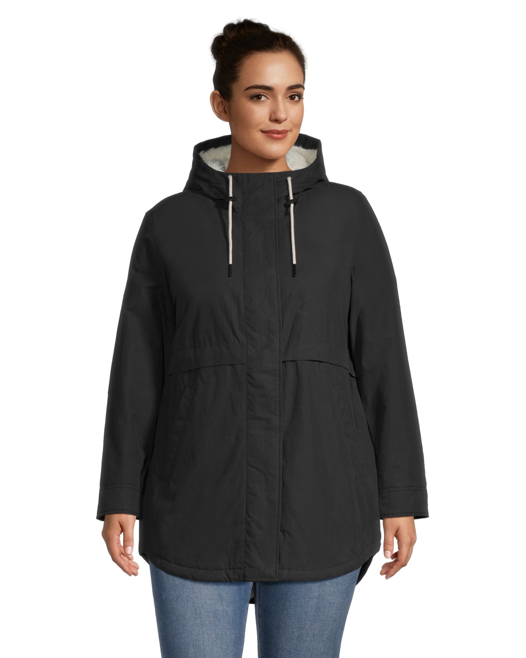 Denver Hayes Women's Sherpa Lined Casual Jacket | Marks