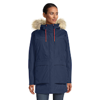 Helly Hansen Women's Coastal HELLY TECH® Waterproof-Breathable Insulated Parka Jacket Front_Flat