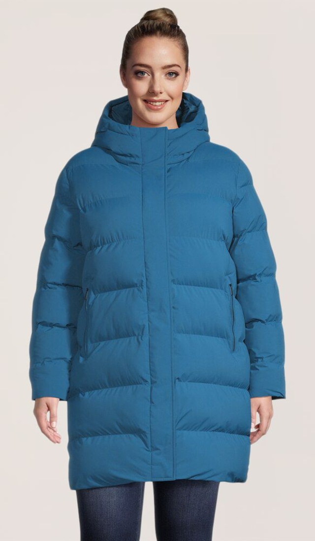 Veste bouffante mi-longue avec Hyper-Dri HD1 et T-MAX pour femmes, Denver Hayes