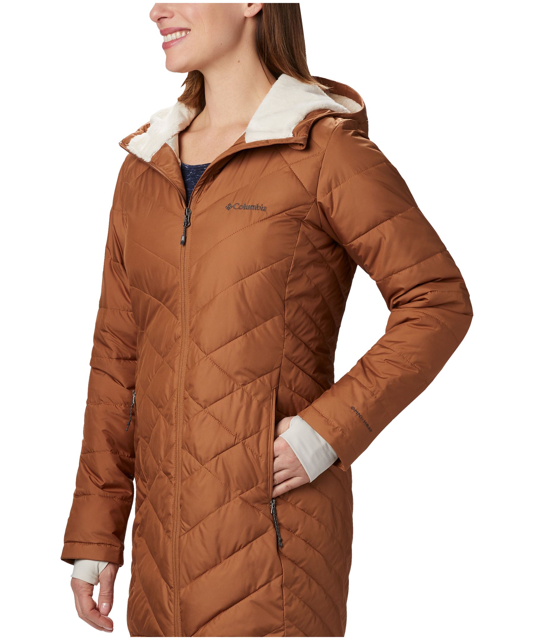 Columbia heavenly omni long jacket best sale