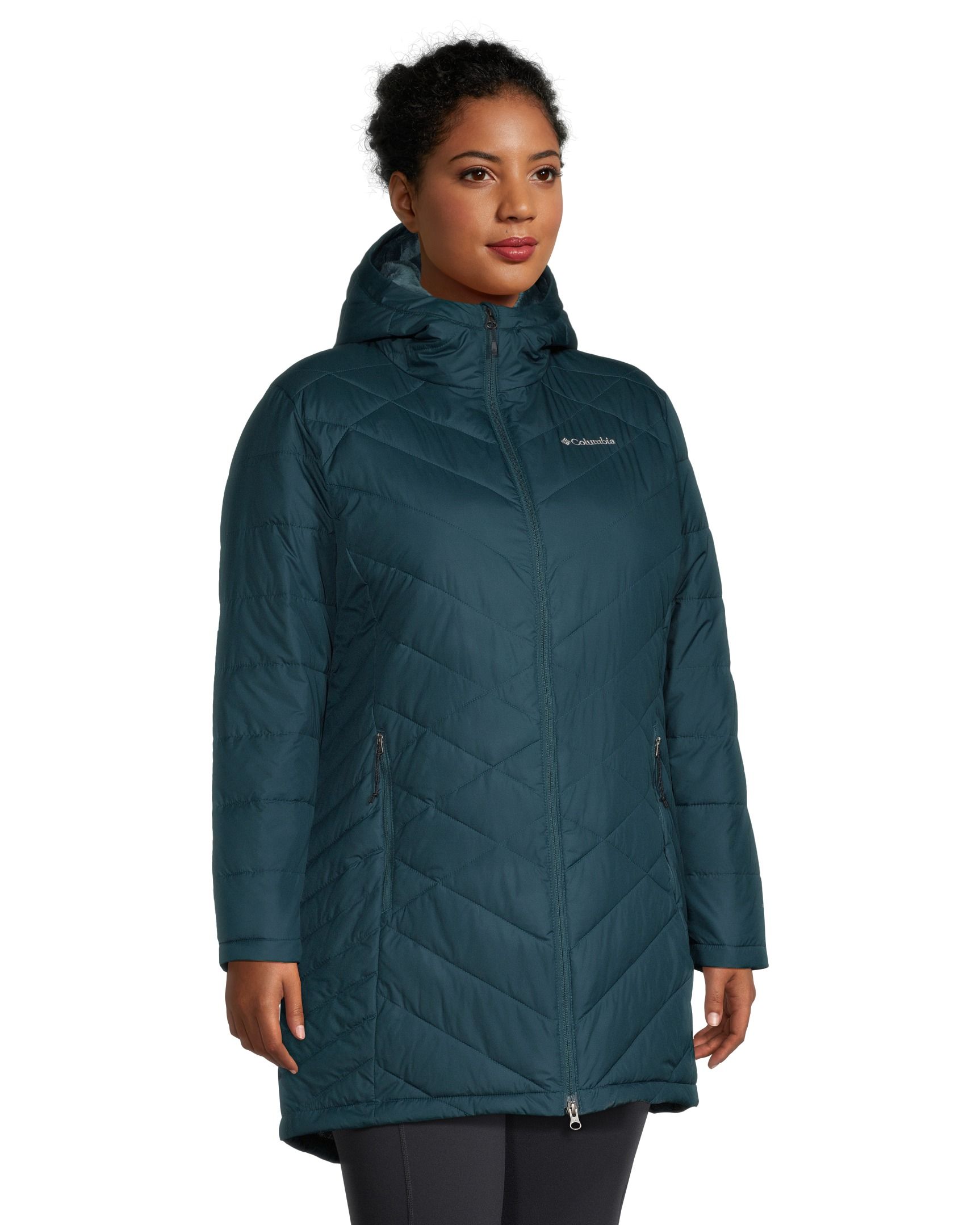 Columbia women's heavenly hot sale jacket plus size