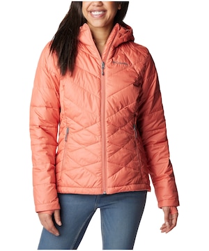 Columbia Women's Heavenly Omni-Heat Water Resistant Insulated Hooded Jacket