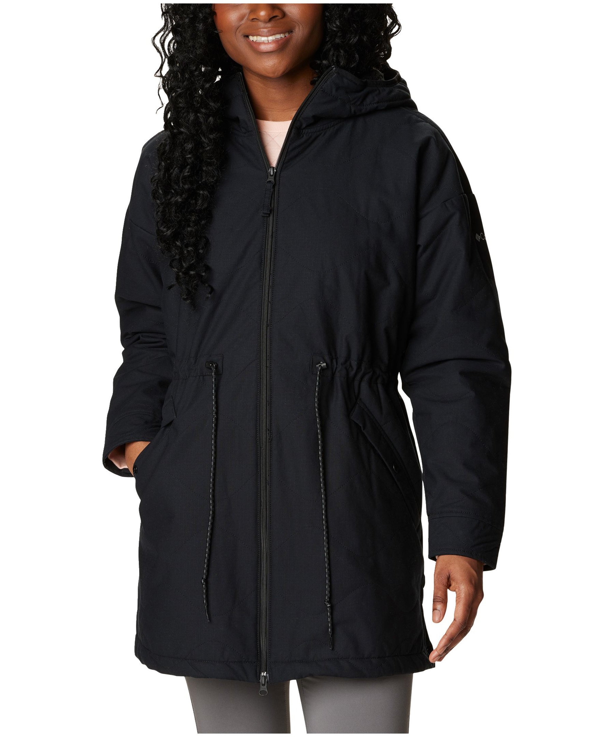 Columbia Women's Crystal Crest Quilted Sherpa-Lined Jacket | Marks