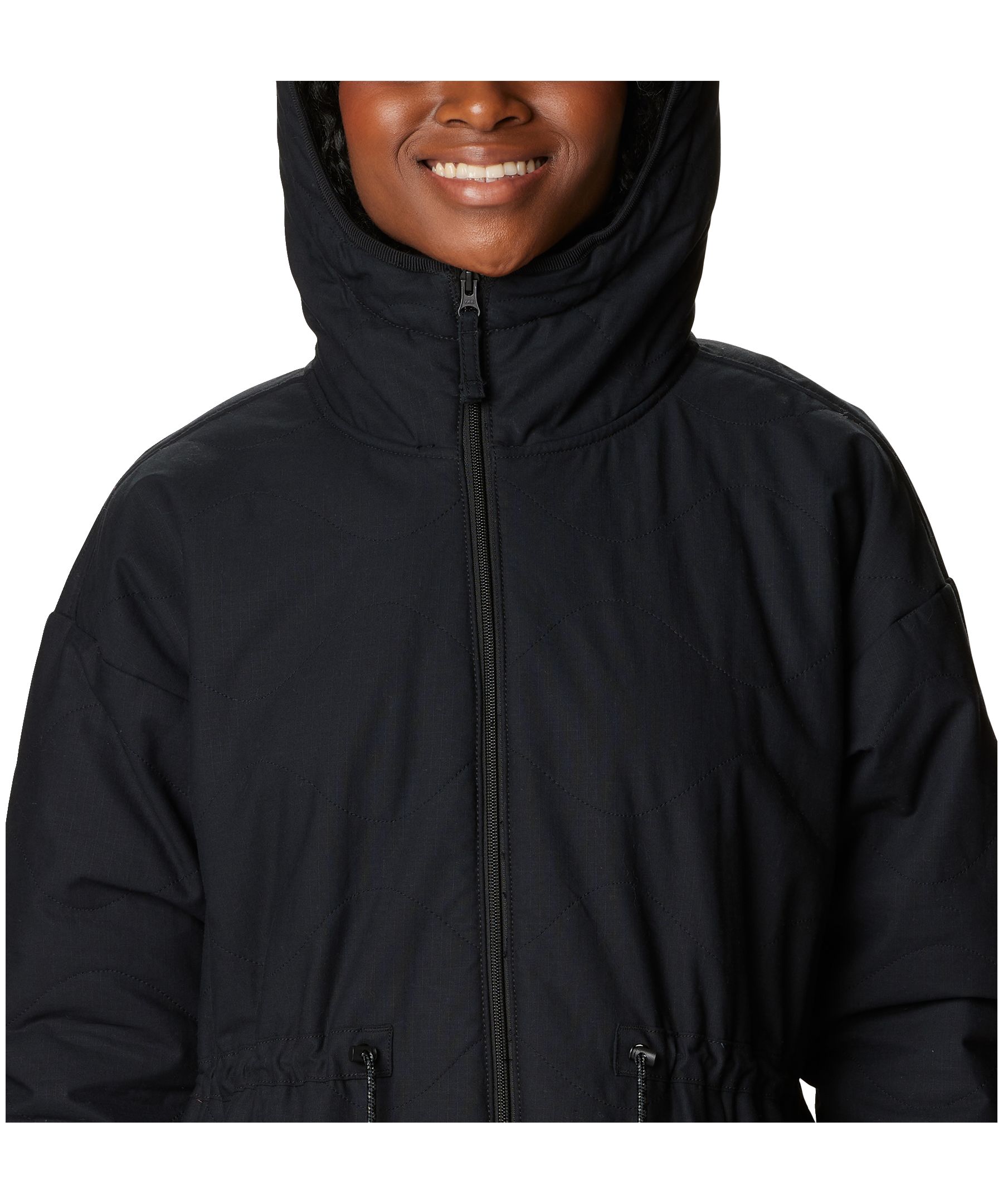 Columbia Women's Crystal Crest Quilted SherpaLined Jacket Marks