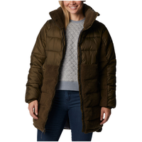 Veste longue isolée pour femmes, Lead Better Point, Columbia Front_Flat