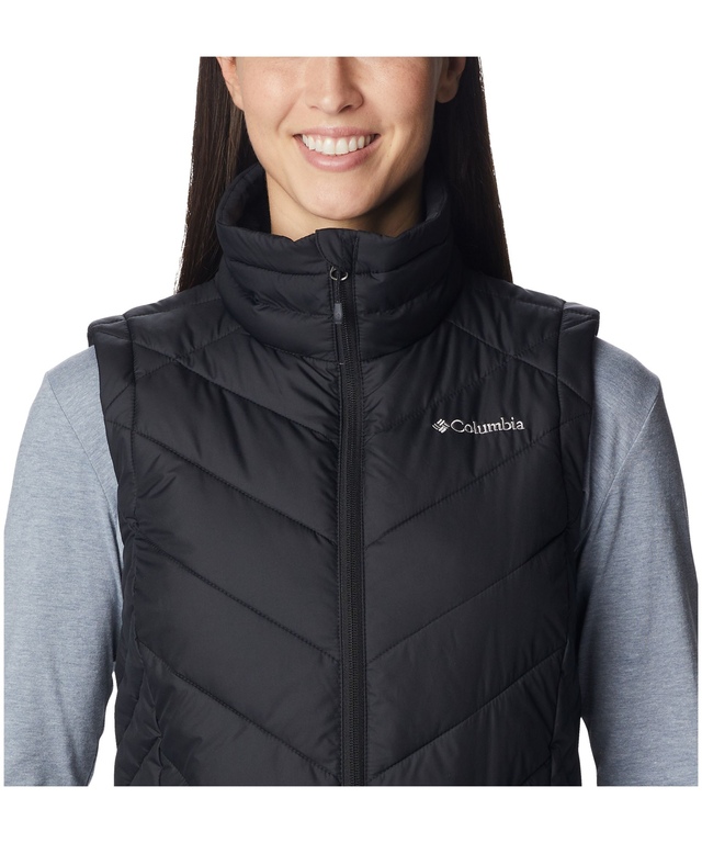 Columbia Women's Heavenly OmniHeat Insulated Water Resistant Vest Marks