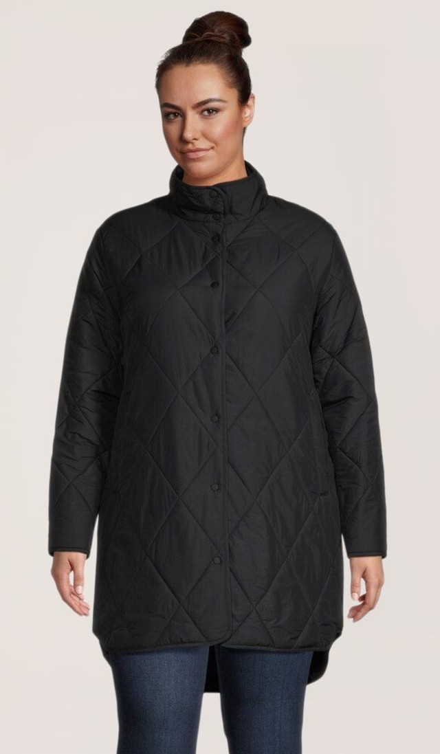 Denver Hayes Women's Quilted Long Jacket