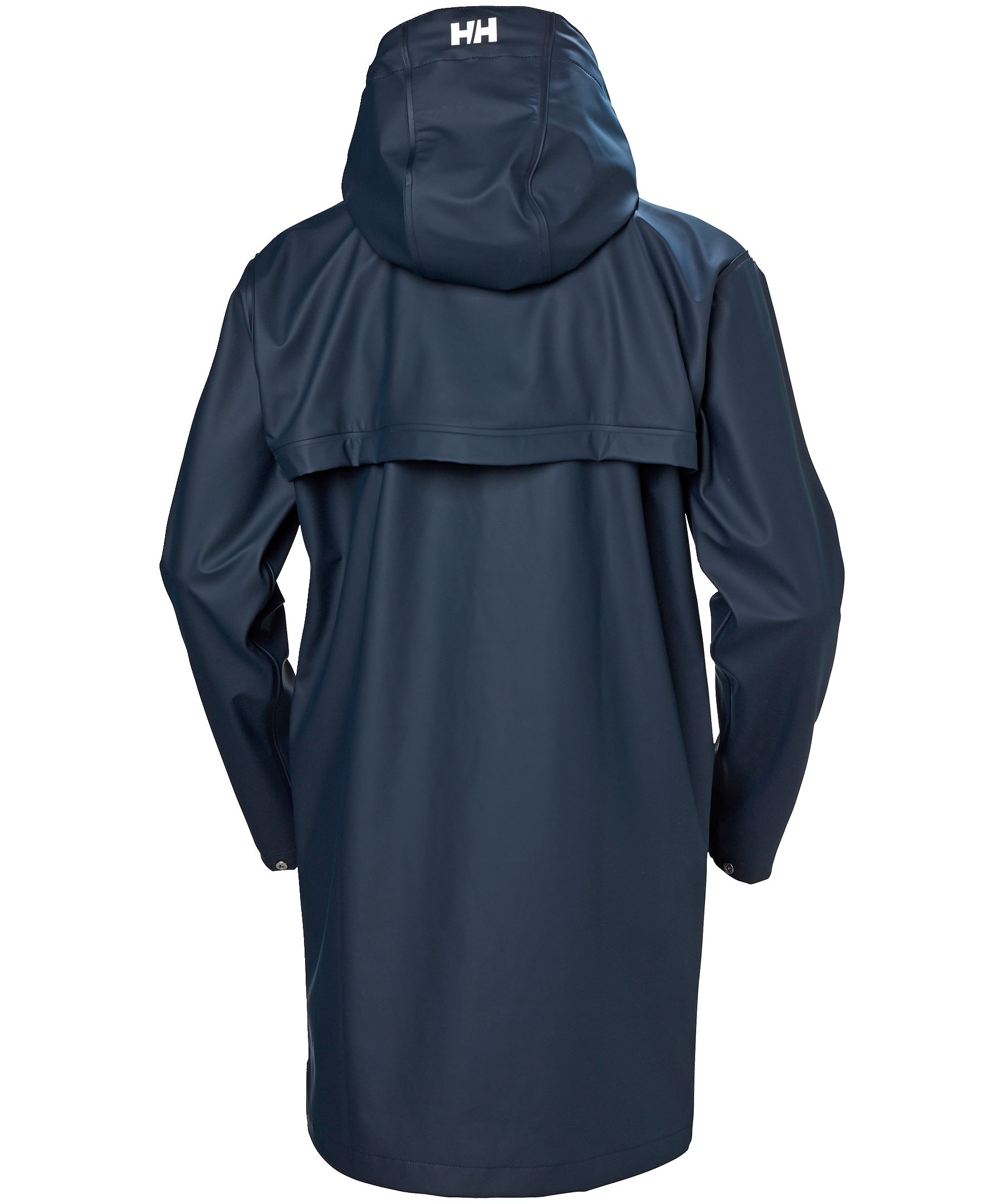 Helly Hansen Women's Moss Helox+ PU Waterproof Hooded Long Rain Jacket