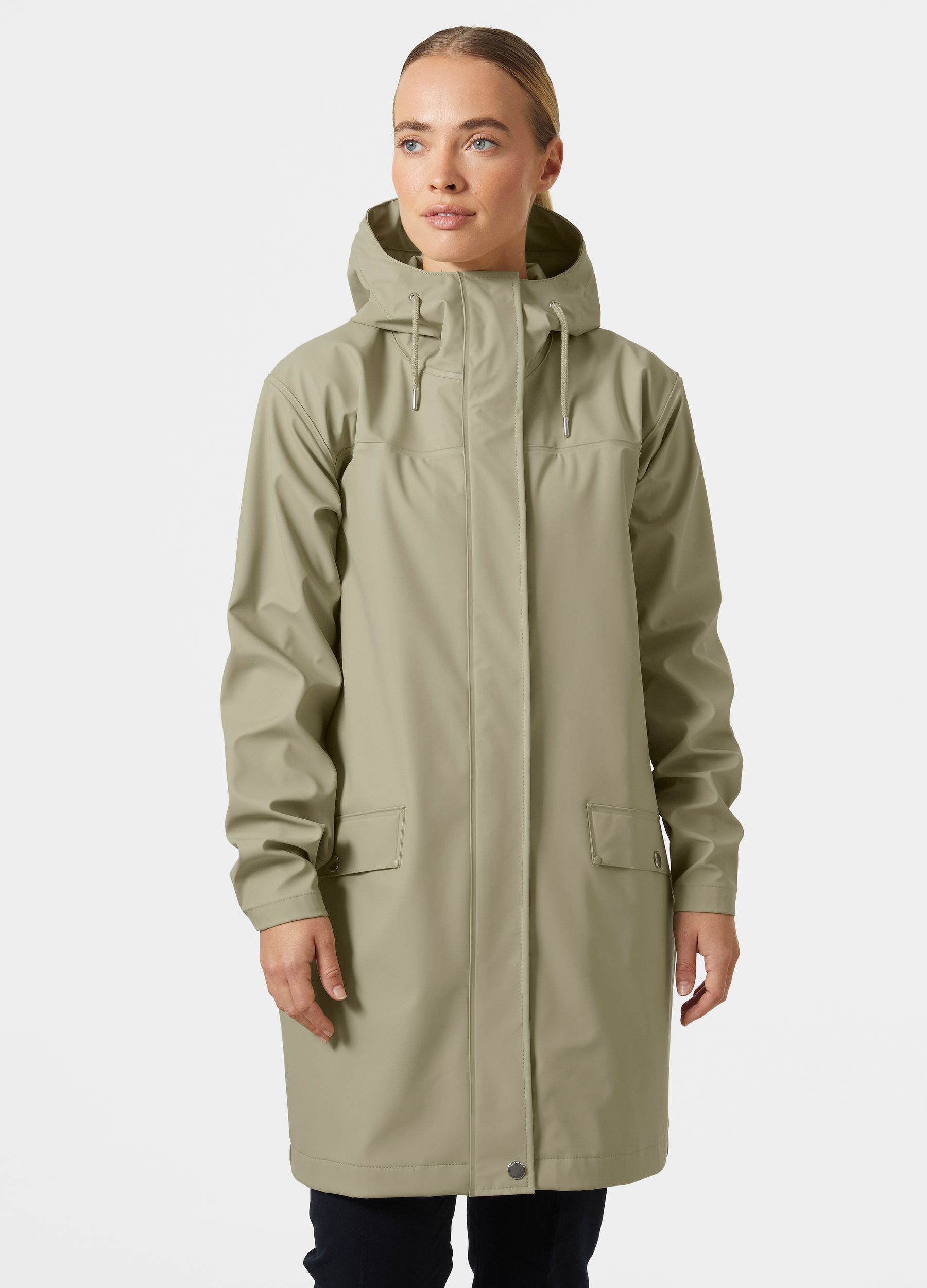 Helly hansen yellow sale rain jacket women's